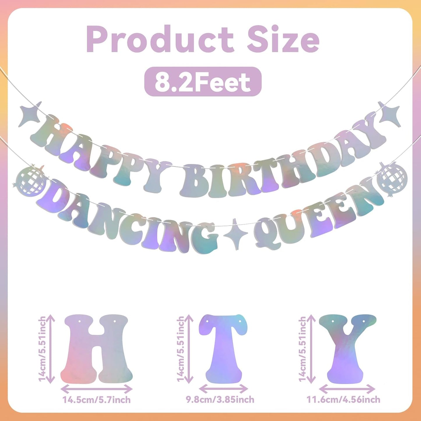 Happy Birthday Dancing Queen Banner