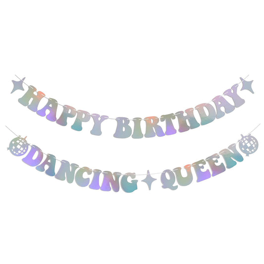 Happy Birthday Dancing Queen Banner